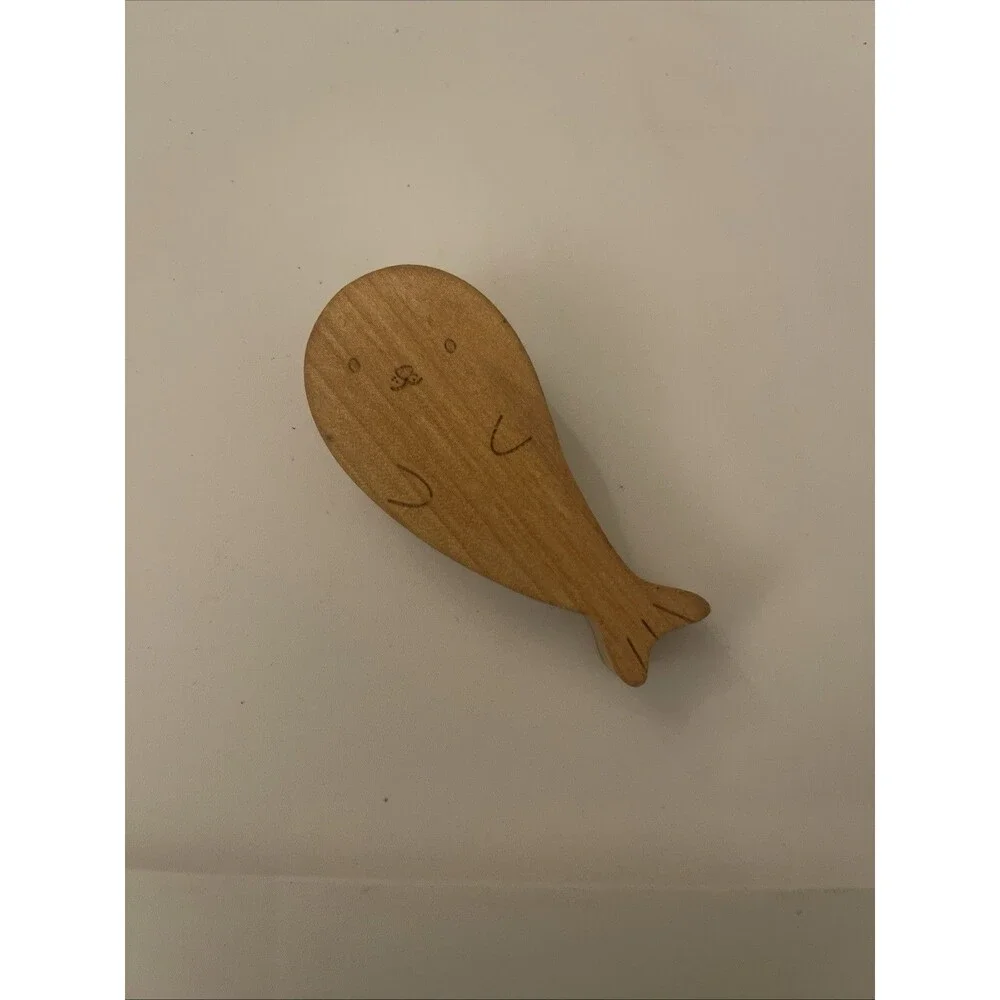 Children’s Wooden Seal Toy 3 in x 1.5 in